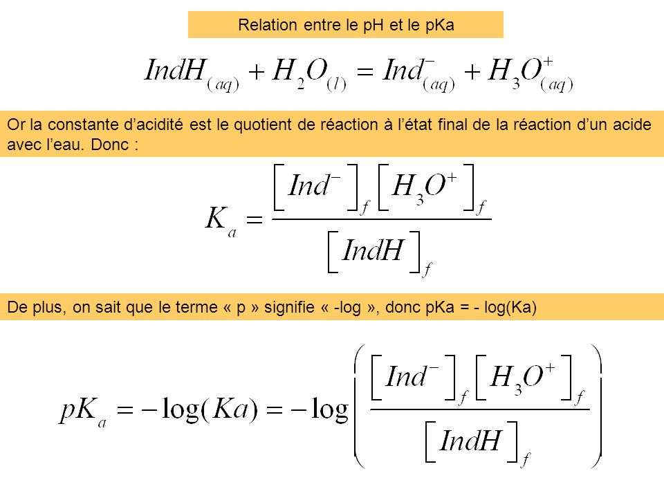 Découvrir 102 imagen formule ph et pka fr thptnganamst edu vn